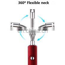 Cheapest Power Safety Switch Flexible Neck Pulsed Arc USB Charging Arc Lighter With Hook thumbnail-5