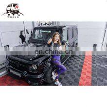 G Class W463 FRP Material Hood Cover Fit for G-wagon W463 G500 G550 G55 G63 G65 Bonnet With B Logo thumbnail-4
