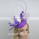 Handmade Fashion Design Sinamay Fabric Hat/Chuch Fascinator Hat For Ladies Manufacturer Quality Choice thumbnail-3