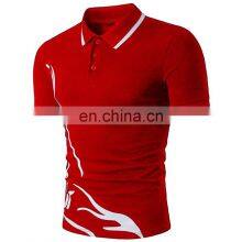 2021 New Polo Shirt Men Short-sleeved Casual Slim Solid Color Polo Shirt Shrink-proof Quick-drying Outdoor Leisure Polo Shirt thumbnail-5