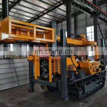 Professional Manufacturer Great Quality 200m Portable Crawler DTH Water Well Drilling Rigs Portable Trailer thumbnail-3