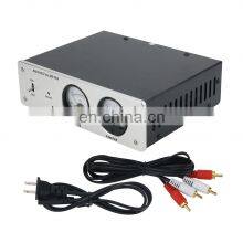 Finished Machine Aluminum Alloy Panel LED White Backlight Head Level Meter VU Meter With Sound Control Driver Board thumbnail-1