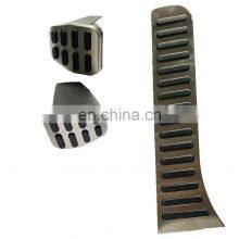 Car Accessories Non-Slip Performance Metal Foot Pedal Pads Clutch Rubber Brake Pedal Pad Cover For Volkswagen Jetta thumbnail-2