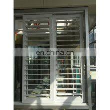Model Residential House AS2047 Standard Aluminum Frame Soundproof Glass Louver Window