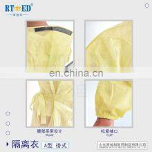 Haidike High Quality and Low Price Isolation Coverall /isolation Gown thumbnail-4