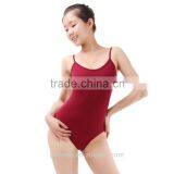 High Cut Leotard, High Cut Leotards For Women, Burgundy Adult Dance Leotard thumbnail-6