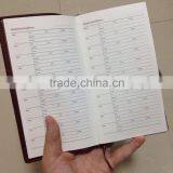 A6 Size UBS Notebooks With Logo Embossing Cover thumbnail-6