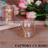 Hanging Embossed Glass Votive/Candle Holder For Home Decration thumbnail-3