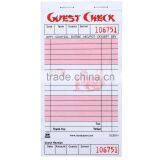 Carbonless Restaurant Waiter Order Book,guest Check,bill Book
