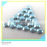 Dome Metal Octagonal Studs Iron on Flatback Black Aluminum Rhinestuds thumbnail-5