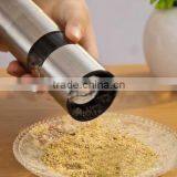 High Quality Double End Mill Salt and Pepper Grinder Brushed Tainless Steel Salt & Pepper Mill Set 2 in 1,manual Coffee Grinder thumbnail-3