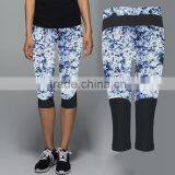 (OEM/ODM Factory) Yoga Pants Brand Yoga Crops Fitness & Exercise Crops Pants Yoga Brand Quick-dry thumbnail-5