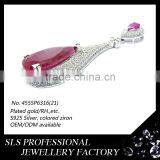 2015 New Style Africa 925 Silver Jewelry Sets Big Wedding Custom Jewelry Set thumbnail-4