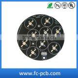 Black Soldermask Round Aluminium PCB thumbnail-1