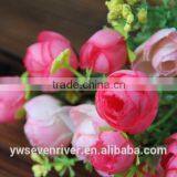 Foreign Trade Exquisite False Bracteal Leaf Tea Mei Flower Simulation Silk Flowers Manufacturer Wholesale Sitting Room Adornment thumbnail-3