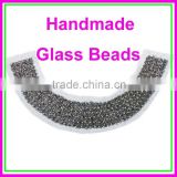 Factory Wholesale Customize Handmade Glass Beaded Metallic Color False Collar neck designs for garments accessories                        
                                                Quality Choice