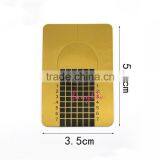 Hotselling Nail Extention Golden 500pcs Square Nail Form thumbnail-1