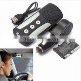 V4.0 Universal Multipoint Cell Phone Handsfree Bluetooth Car Kit Handsfree Speaker for Iphone/HTC/galaxy thumbnail-3