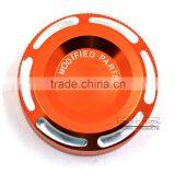 Aftermarket CNC Aluminum Motocross Fluid Reservoir Cap for Suzuki GSX R 600 11-UP thumbnail-2