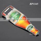 Vietnam Saigon Souvenirs Promotion Beer Bottle Shaped Printing Stainless Steel Metal Beer Opener Custom thumbnail-6