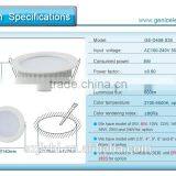 AC100-240V Lifud Isolated Driver Led Downlight 4'' 8w thumbnail-5