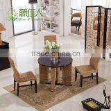 Bali Round Table and Chair Set Rattan Dining Set Wicker thumbnail-3
