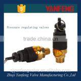 Made in China brass thread and iron body pressure control valve price