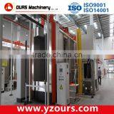 Electrostatic Powder Coating Booth Type Iron, Steel, Aluminum Substrate Powder Coating Line