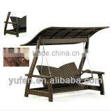 Hot Sale Outdoor Rattan Swing Hanging Chair thumbnail-1