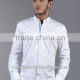 Stylish Mens Satin White Business Shirt