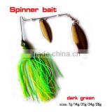 spinner bait hook , colorful fishing lure