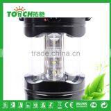 16+1 LED Lantern Lights Fashion Golden Color Design LED Tent Light Plastic Flashlight Portable Torch Lamp thumbnail-4