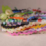 100% Polyester Popular Beautiful Ric Rac Ribbon With Good Quality thumbnail-1