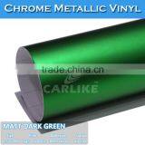 CARLIKE Colored Metallic Matt Chrome Vinyl Film Car Body Wrap Quality Choice thumbnail-3