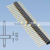 Single Row Straight Type Pin Header 1.27mm H=0.65