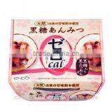 Japanese Wagashi ENDO's 'Zero Calorie' Kokuto(brown Sugar Syrup) Anmitsu 170g thumbnail-2