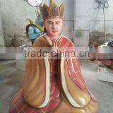 Advanced Flocking Alluvial Gold Crafts Gift /gold Gift & 24K Gold Plated Metal Modern Horse Craf Sculpture