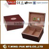 Antique Wooden Cigar Humidor Humidifier for Sale