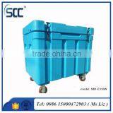 310L Refrigerated Dry Ice Bin, Insulation Cooler Bin for Dry Ice Transportation
