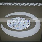 Flush Mounted Ceiling Lamp with The moon pattern