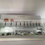 2016 New Arrival Oval Cream Tooth Brush Style Power Makeup Fiber Brush Puff Cosmetic Tooth Brush