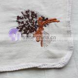 New Products Wholesale Lace Embroidery Cotton Fabric Linen Table Napkin thumbnail-4