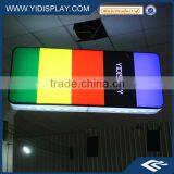 Fabric Hanging Single Sided Display Sign Manufacturer