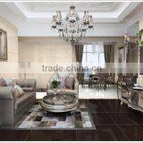 White Black Shiny Floor Vitrified Kitchen Porcelain Tile thumbnail-5