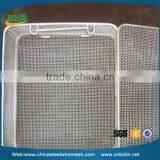 304 Stainless Steel Metal Wire Mesh Fruit Basket With Net Cover (free Sample)