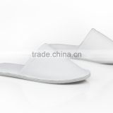 White Closed Toe Terry Cheap Hotel Slippers