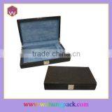 Customized Black Lacquered Wooden Box For Perfume Display