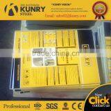 Golden Lacquer and Four Color Printed Tinplate Sheet for Earosol Can thumbnail-2