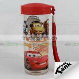 Plastic Cute Children Mug With Carrying Strap thumbnail-1