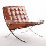 High Quality Modern Furnituer Knoll Replica Chair Barcelona Chair thumbnail-1